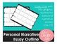 Personal Narrative Essay Outline by Let's Learn Lit | TpT