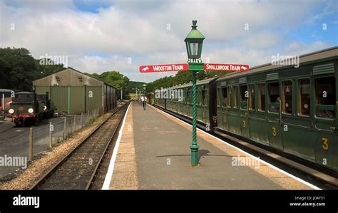 Isle of Wight Steam Railway Stock Photo - Alamy