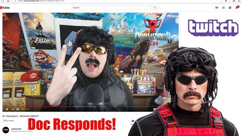 Dr Disrespect Responds To My Video! - YouTube