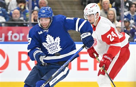 Maple Leafs open their 2023 Global Series with a tilt against the Red Wings