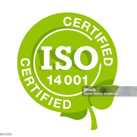 Iso 14001 International Standard Approved Stamp Stock Illustration ...