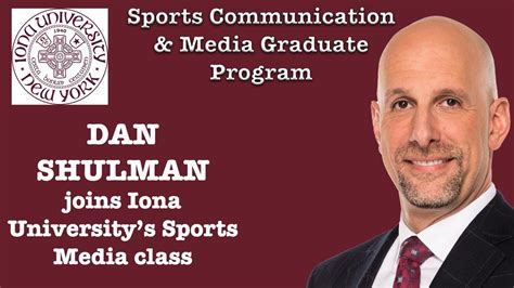 Dan Shulman talks with IONA UNIVERSITY - YouTube