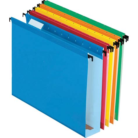 Pendaflex, PFX6152X2ASST, Extra Capacity 2" Hanging File Folders, 20 Per Box, Assorted - Walmart.com