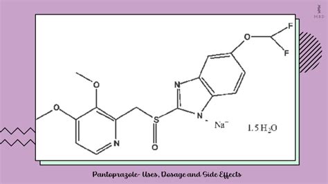 Pantoprazole- Uses, Dosage & Side Effects - My Biology Dictionary