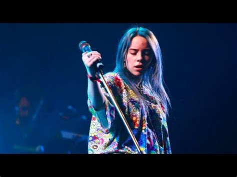 Billie Eilish - my boy (Live 2018) - YouTube