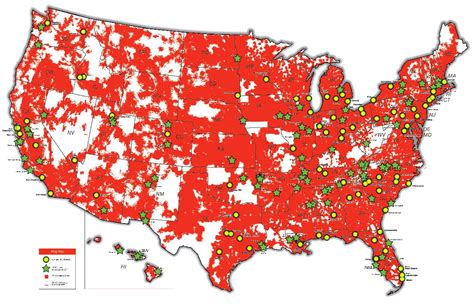 Where is 4G Available Maps