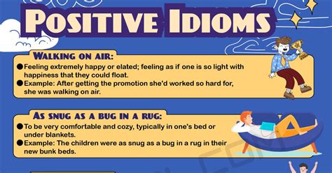 40 Positive Idioms: Uplifting Expressions You Should Familiar with • 7ESL