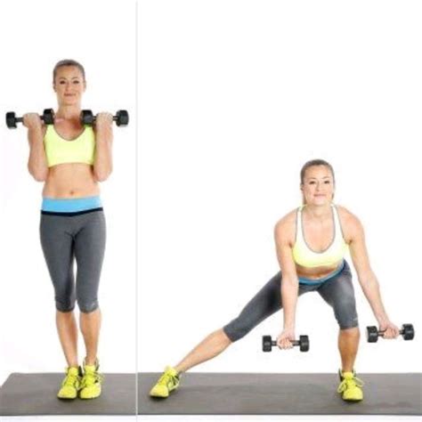 Side Lunges With Weights by Kayla Y. - Exercise How-to - Skimble