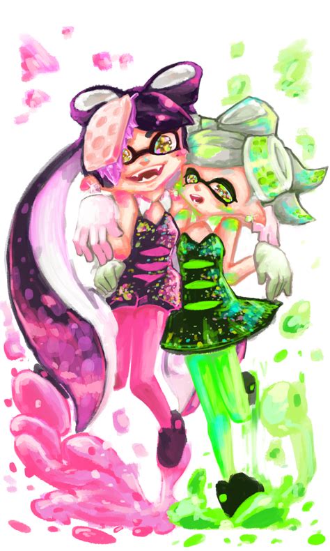 [Fanart] Squid Sisters - Splatoon by gochan-penru on DeviantArt