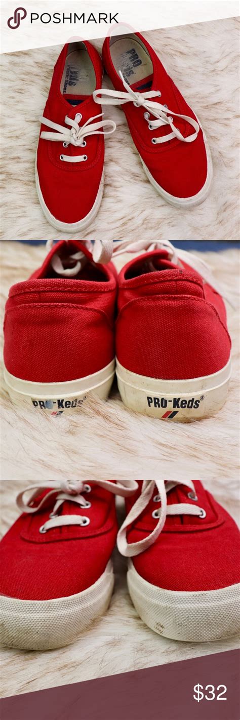 PRO KEDS: Vintage Red Sneakers | Red sneakers, Sneakers, Keds