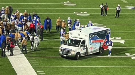 Taylor Rapp injury updates — Bills safety taken off field in ambulance after 'scary' collision ...