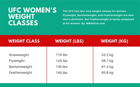 All 9 UFC Weight Classes Explained (Men & Women Divisions)