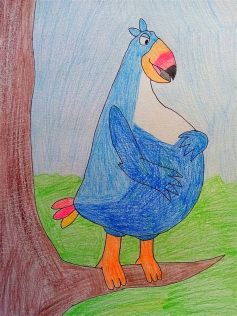 An Fat Toucan on a Tree Branch by Sharpe-Fan on DeviantArt