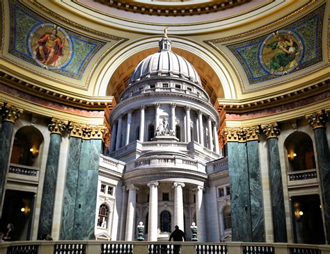 Wisconsin State Capitol Building Composite in Madison, Wisconsin ...