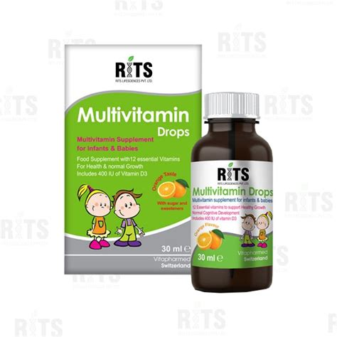 Multivitamin Drops For Kids, Packaging Size: 30 ml at Rs 18/bottle in Surat