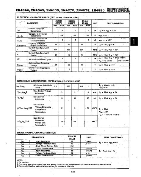 icl7660 datasheet(49/122 Pages) INTERSIL | P-CHANNEL JFET