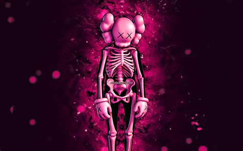 Kaws Pink Wallpapers - Wallpaper Cave