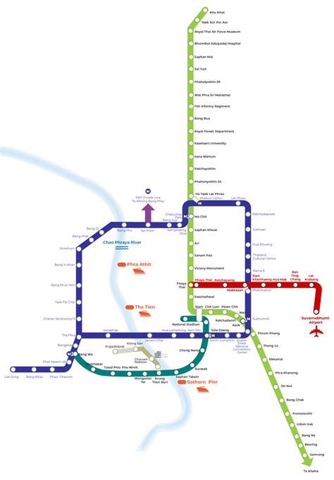 Bangkok Public Transport Map Pdf