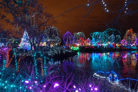 Columbus Zoo Wildlights (Christmas Lights) | Some long expos… | Flickr