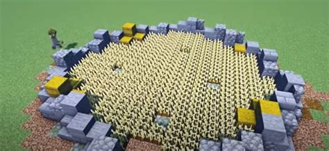 Minecraft Wheat Farm Design