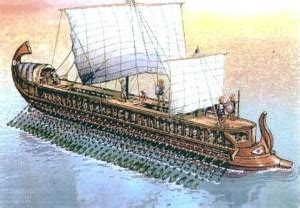 Ancient Greek Ships, Ancient Greek Trade Ships, Greek Trireme Model