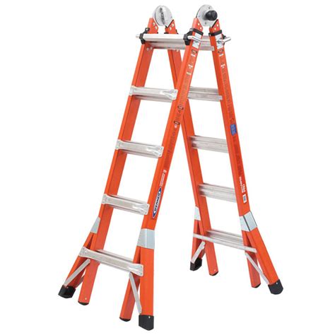 Werner Fiberglass 22 Foot Multi-Position Ladder Type IA