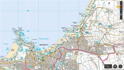 newquay-cornwall-os-map-2 - UK Landscape Photography