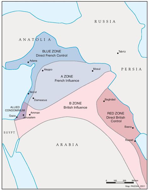 Balfour Declaration Map