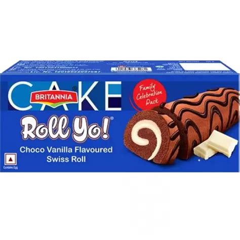 BRITANNIA CAKE CHOCO VANILLA SWISS ROLL 165g - Buy BRITANNIA CAKE CHOCO VANILLA SWISS ROLL 165g ...