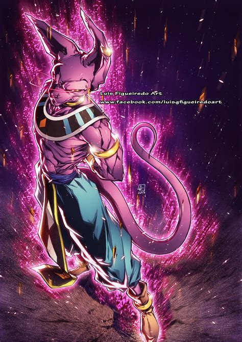 Beerus by Luis Figueiredo Art : r/dbz