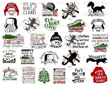 Christmas Vacation SVG Bundle - Christmas SVG Files for Cricut ...