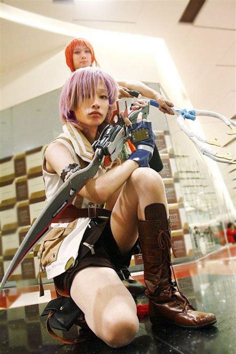 My First Cosplay Debut-Lightning FFXIII by Kyou-Megi on DeviantArt