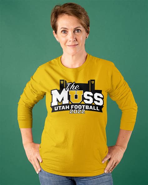 The MUSS The Muss Utah Football 2022 T Shirt Red - Hectee