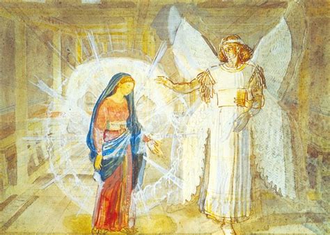 Annunciation, 1824 - Alexander Ivanov - WikiArt.org