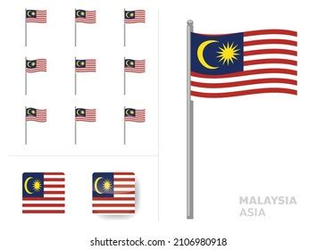 5 Animated Flag Malaysia Images, Stock Photos & Vectors | Shutterstock