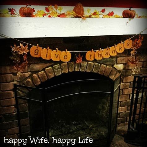 Happy Wife, Happy Life: DIY: Give Thanks Banner