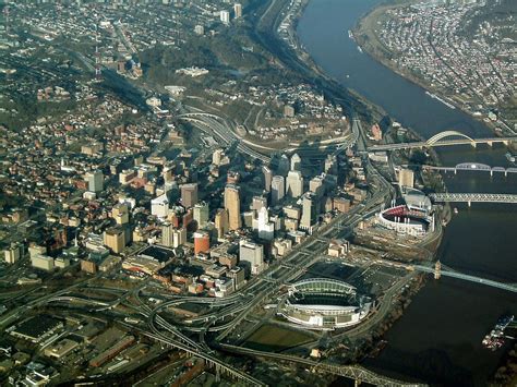 Cincinnati Skyline from Above