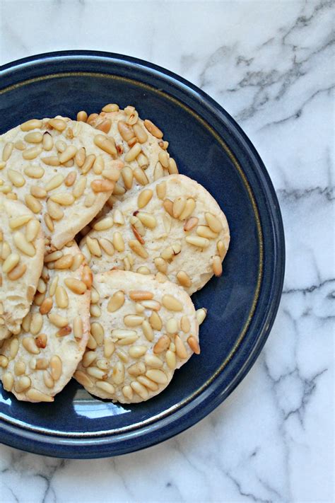 Italian Pine Nut Cookies - Cooking With Books