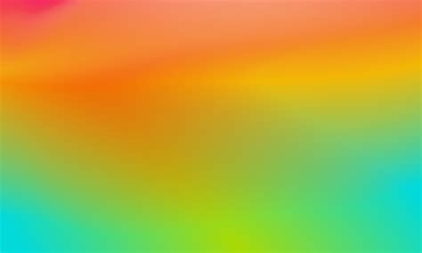 Beautiful gradient background blue, orange, yellow and green smooth and soft texture 10513909 ...