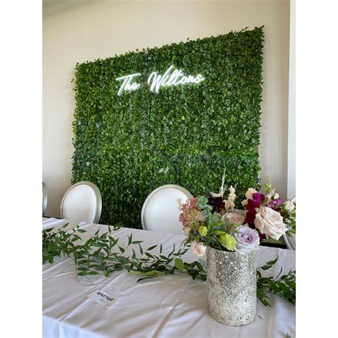 Greenery Backdrop Rentals - MN & WI — Boxwood Rose