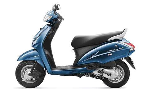 Metallic black honda activa