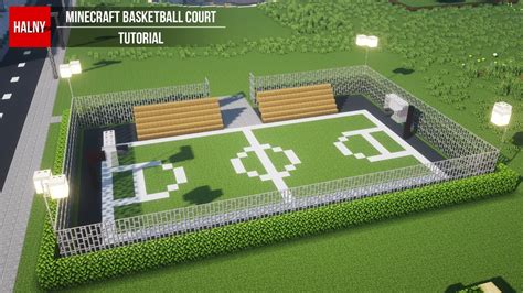 Minecraft Basketball Court