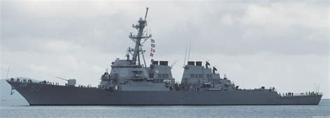 USS Mitscher DDG-57 Arleigh Burke class Destroyer US Navy Us Navy ...