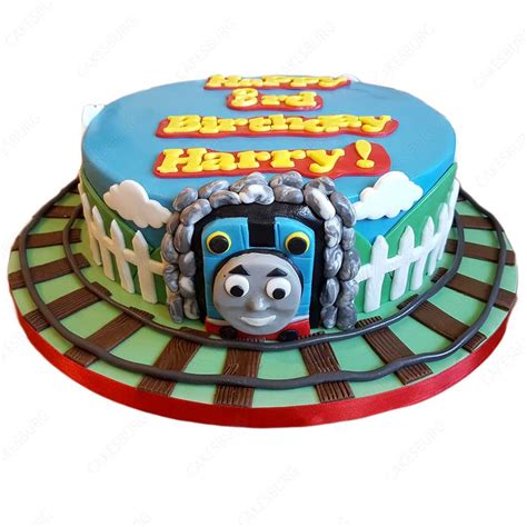 Thomas the Tank Engine Train Cake #1 – CAKESBURG Online Premium Cake Shop