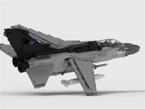 LEGO MOC Panavia TORNADO IDS | 1:34 Minifigure Scale by DarthDesigner | Rebrickable - Build with ...