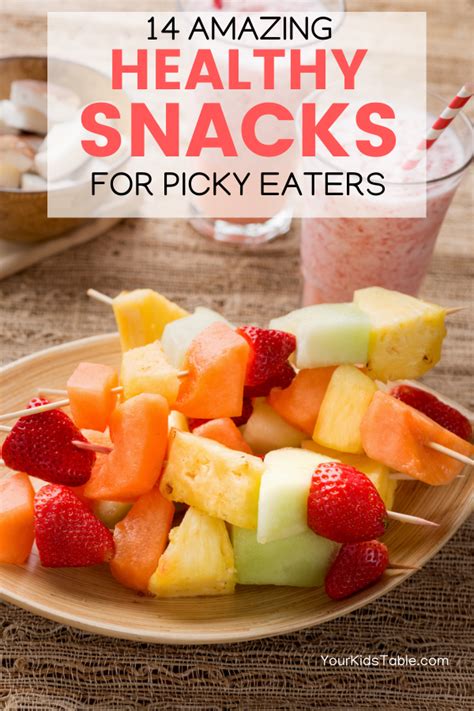 The Most Amazing Healthy Snacks for Picky Eaters in 2022 | Picky eater ...