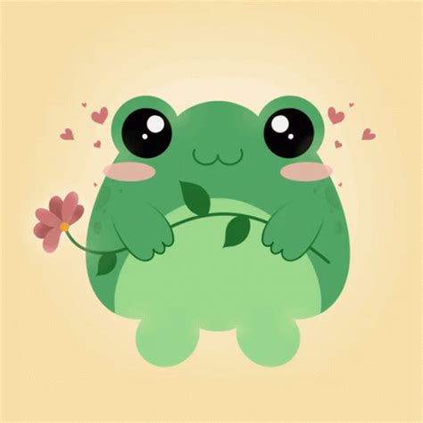 Thathu Frog GIF - Thathu Frog Valentine - Discover & Share GIFs in 2023 | Animated frog, Cute ...