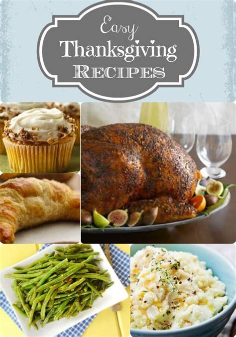 Easy Thanksgiving Recipes - Classic and new recipes to try!