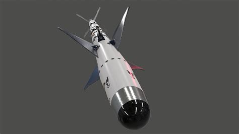 Sidewinder Missile Model - TurboSquid 1407825