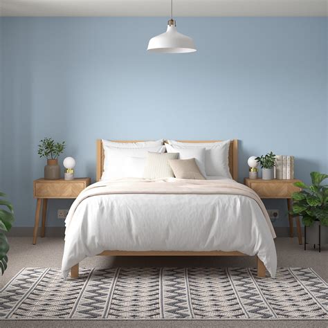 Homebase UK | Pareti camera da letto blu, Camera da letto blu chiaro, Camera da letto di casa
